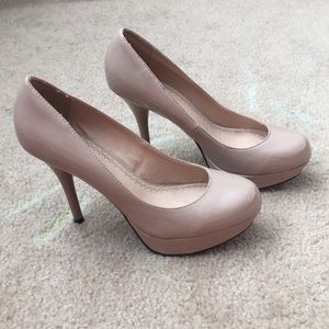 Petal Pink Platform Heels